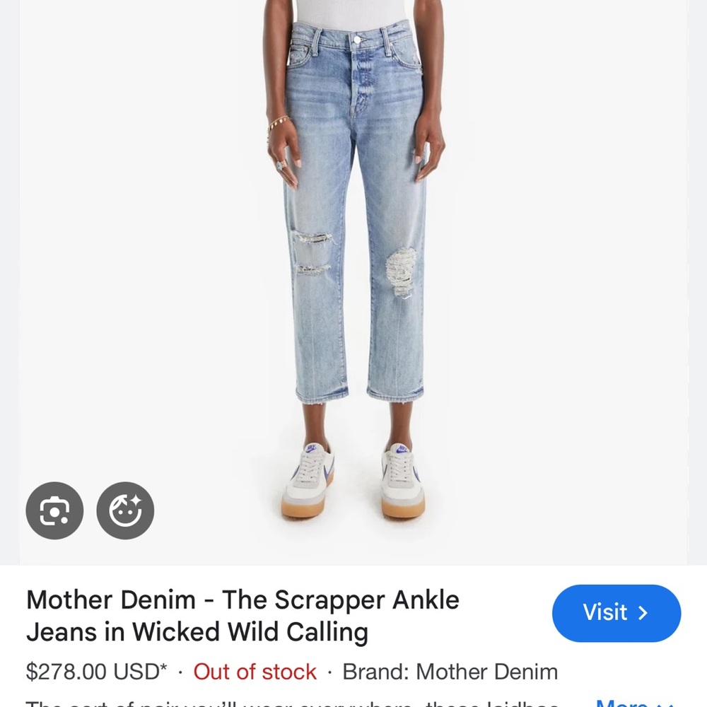 Mother denim-the scrapper 29
